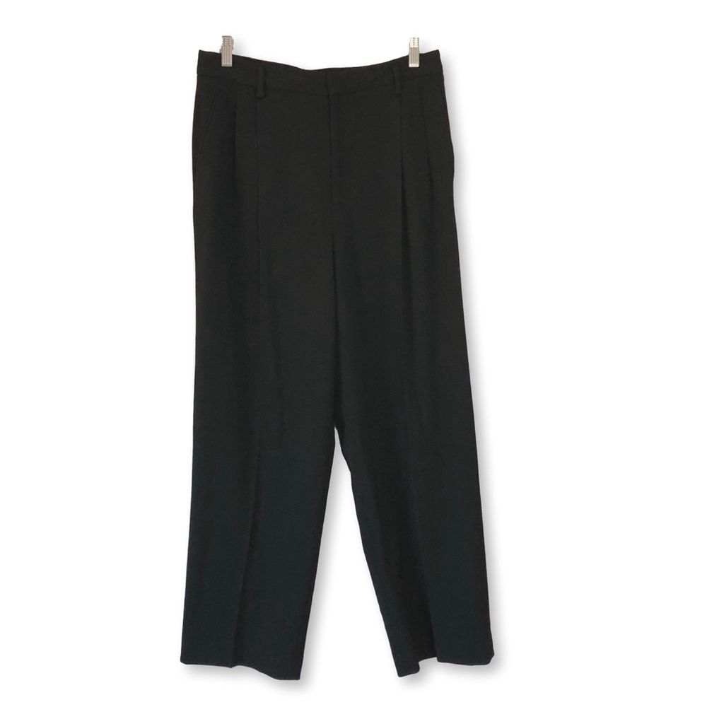 Ellen Tracy Linda Allard Wool Trousers Black Women's Size 14